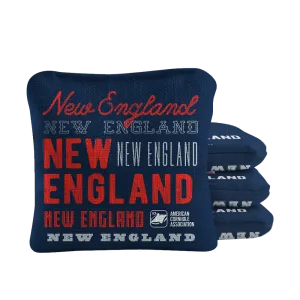 New England Football Vintage Gameday Synergy Pro Cornhole Bags