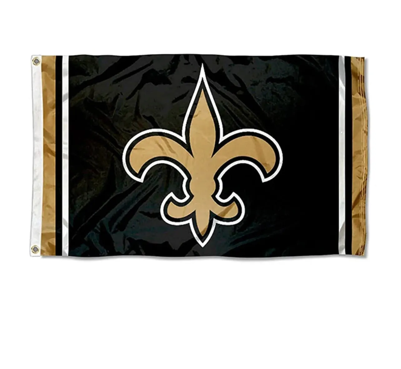 New Orleans Pro Football Team Flag 3 x 5 Tailgate Flag Mancave Football Banner