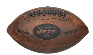 New York Jets  9" Throwback Football Vintage logo