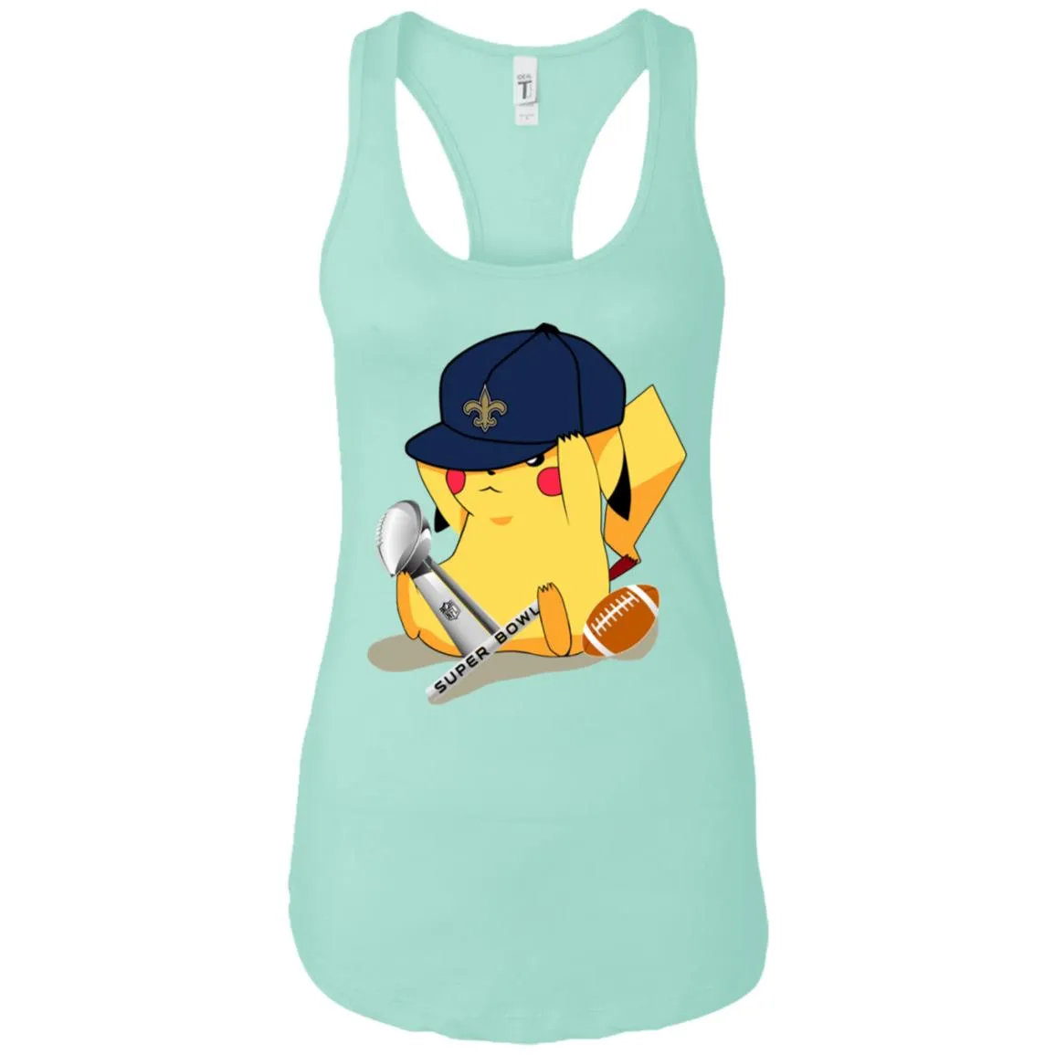 Nfl – New Orleans Saints Pikachu Super Bowl 2019 Football Women Tank Top