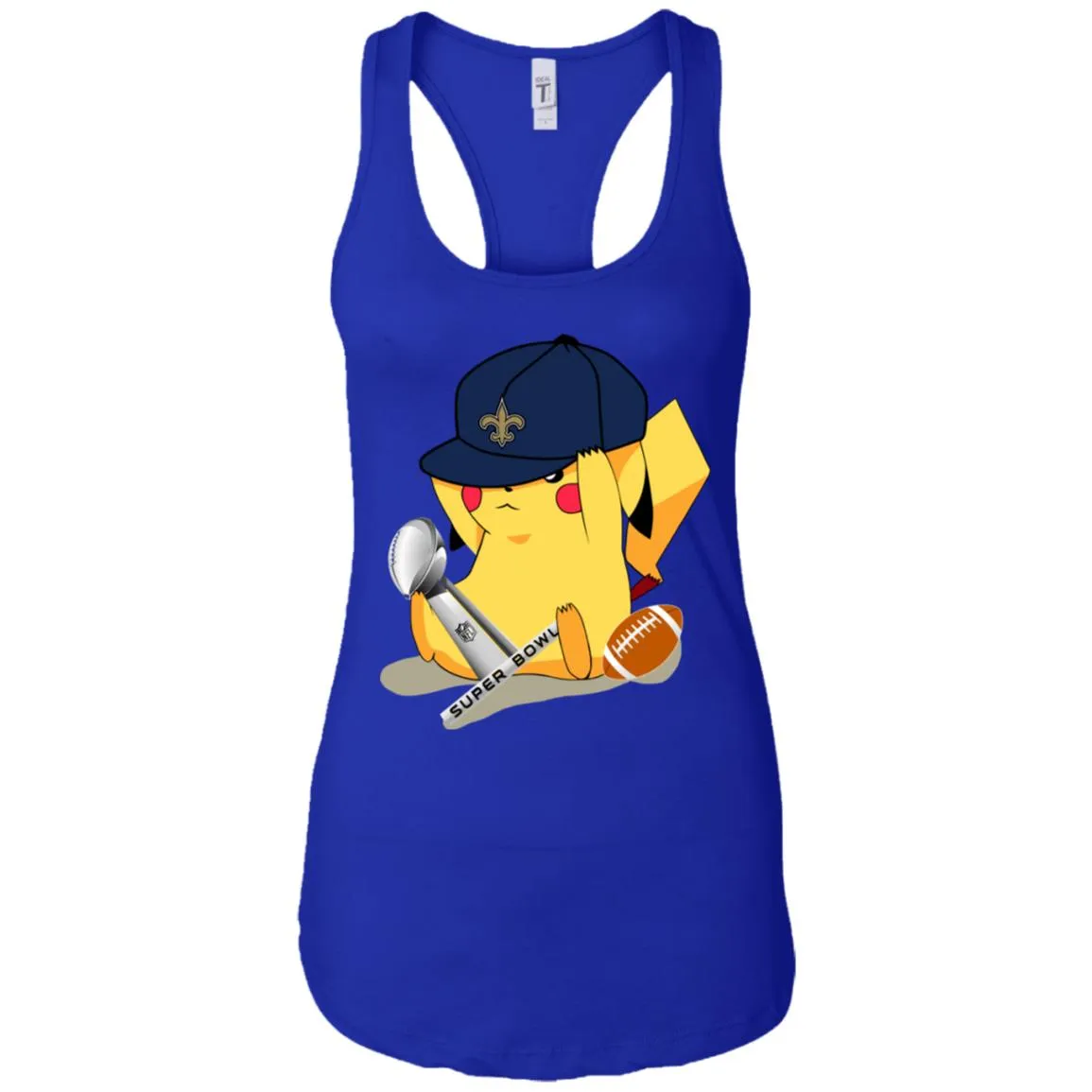 Nfl – New Orleans Saints Pikachu Super Bowl 2019 Football Women Tank Top