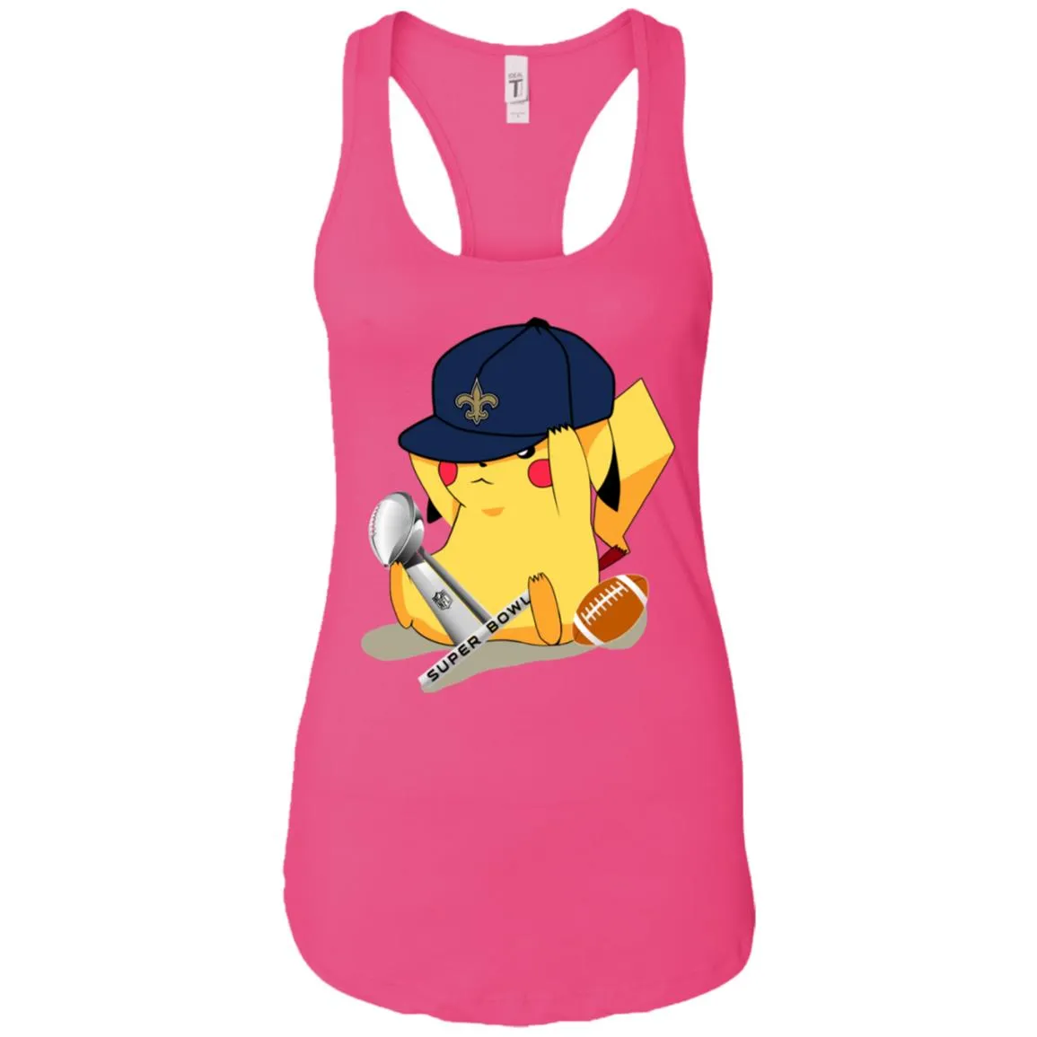 Nfl – New Orleans Saints Pikachu Super Bowl 2019 Football Women Tank Top