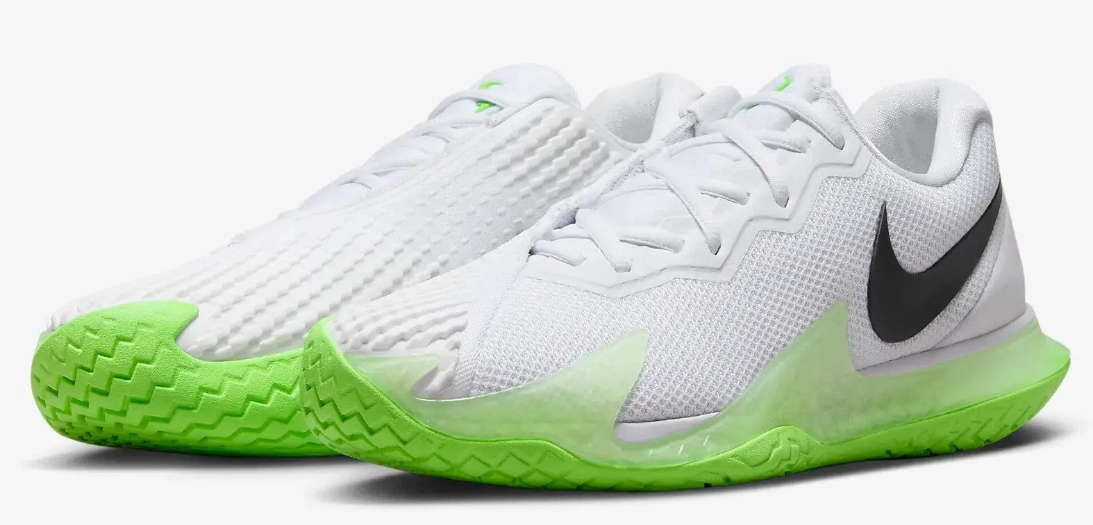 Nike Air Zoom Vapor Cage 4 RAFA Unisex Tennis Shoes White/Black-Action Green