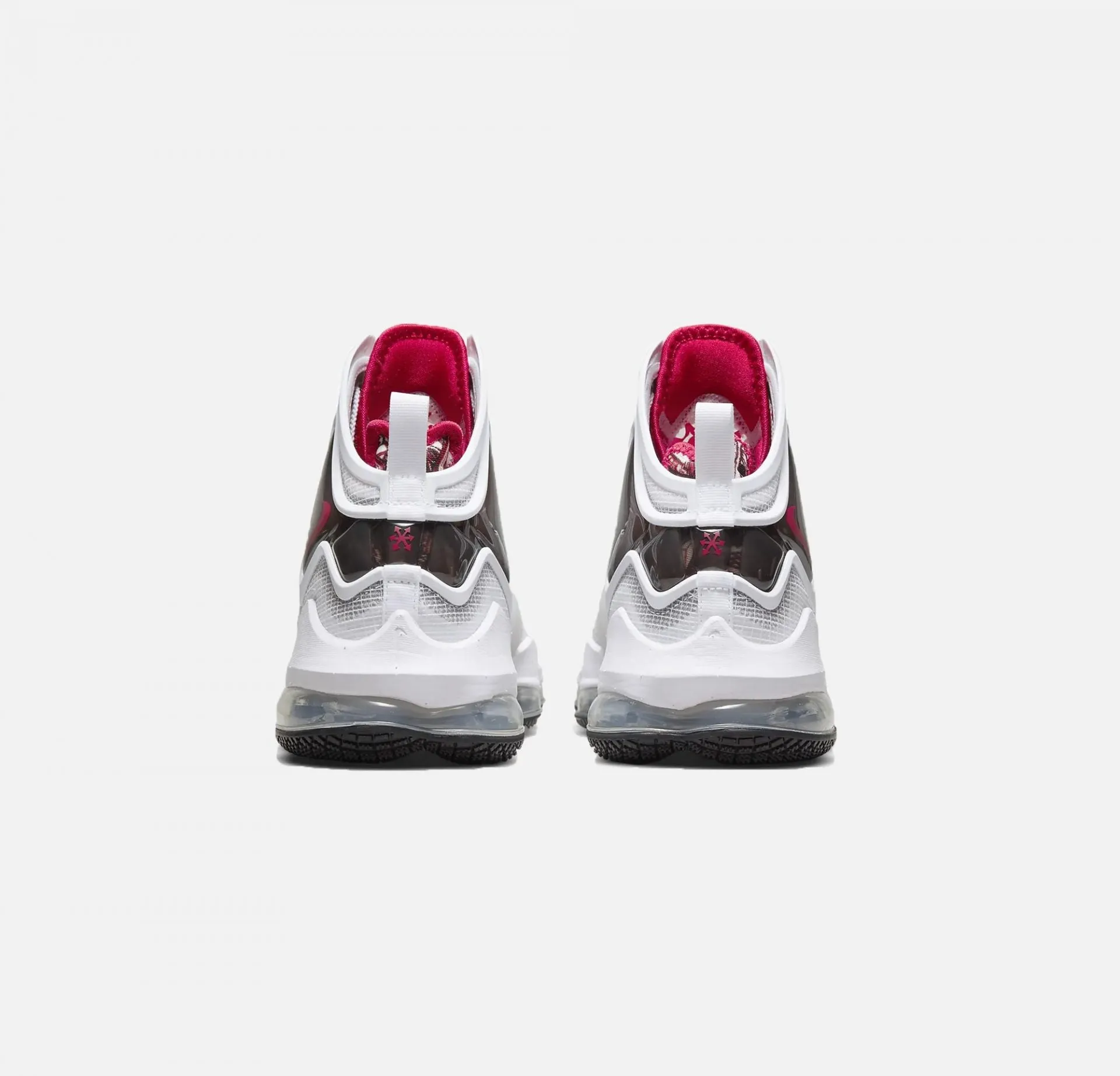 Nike | LEBRON 19  { WHITE / UNIVERSITY RED