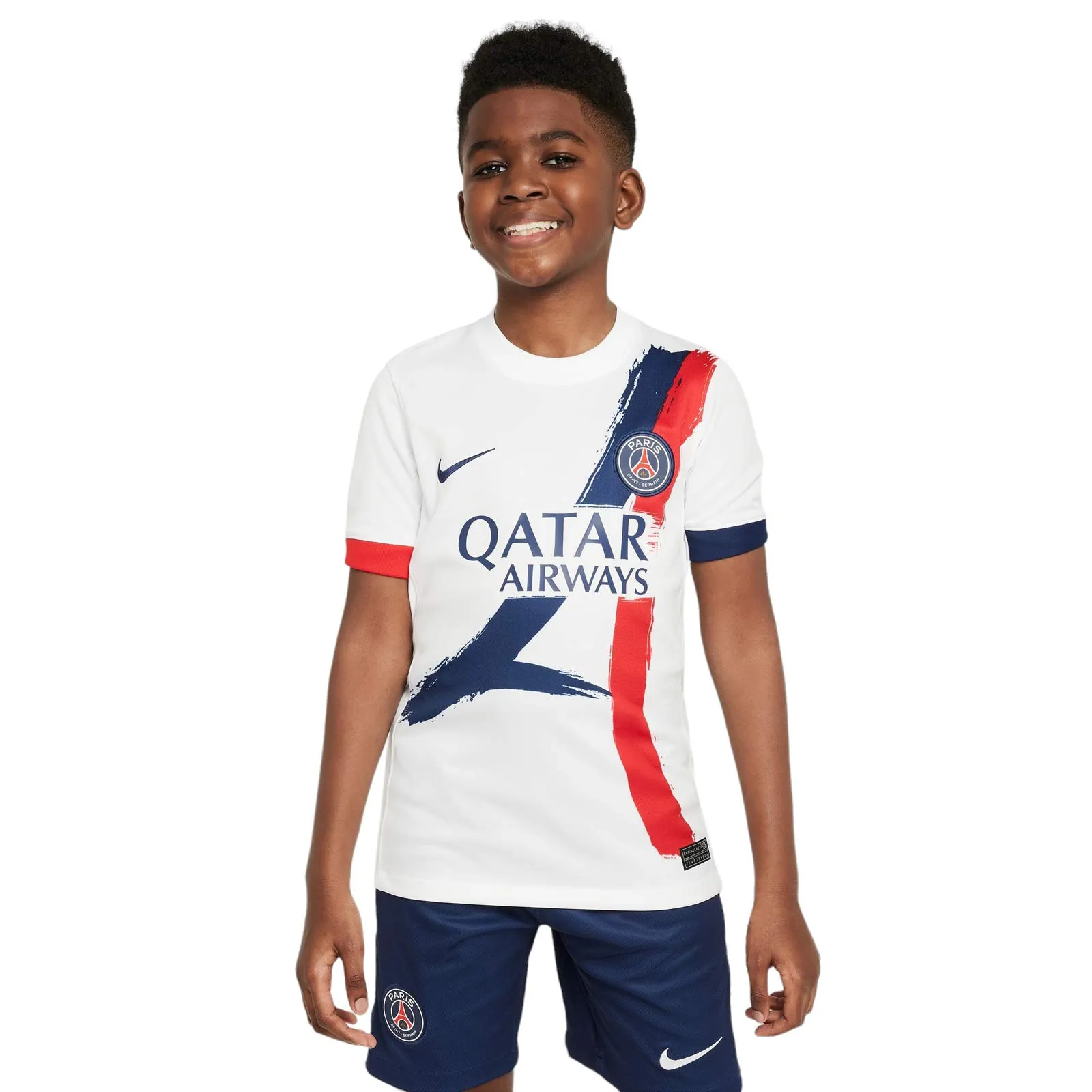 Nike Paris Saint-Germain 2024/25 Stadium Away Dri-FIT Soccer Kids Jersey