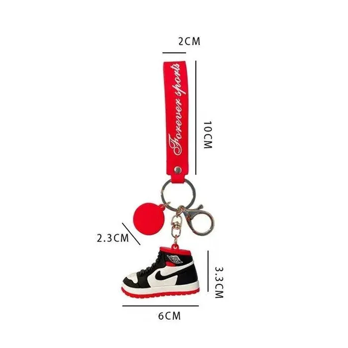 Nike Sneaker BLUE Silicone Lanyard Keychains - Stylish