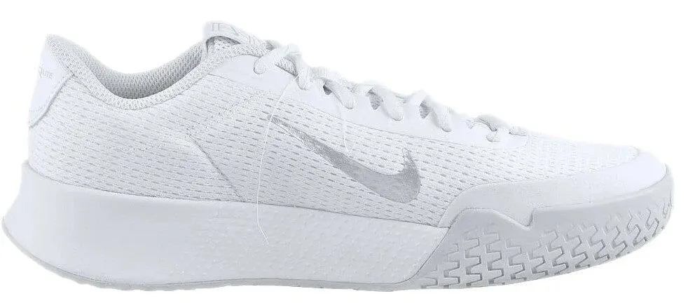 Nike Vapor Lite 2 HC Tennis Women's Shoes White/Metallic Silver