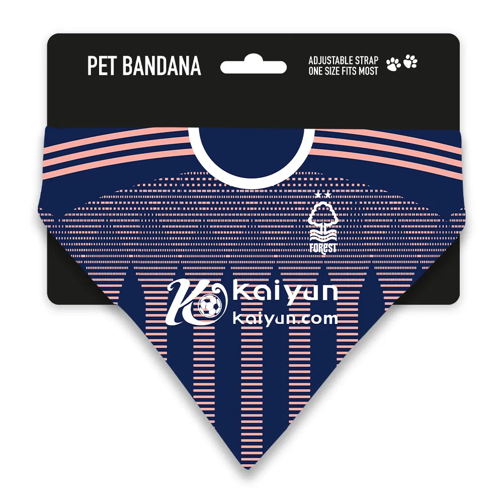 Nottingham Forest 23/24 Third Pet Bandana