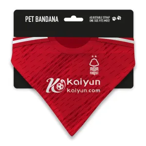 Nottingham Forest 24/25 Home Pet Bandana