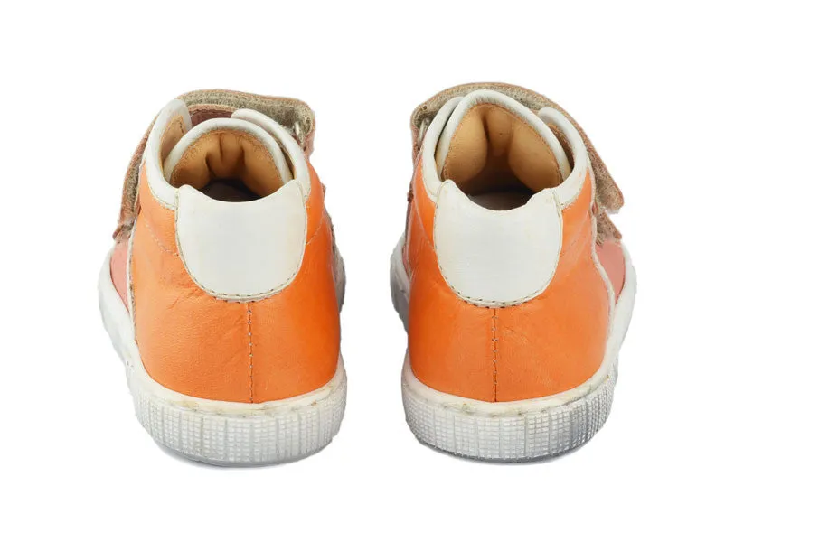 Ocra Girls Orange & Pink Hightop