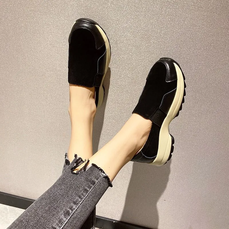 OCW Woman Shoes Casual Soft Suedue Upper Sole Design