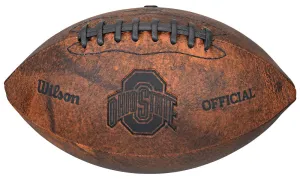 Ohio State 9" Throwback Football Vintage logo