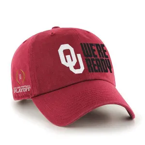 Oklahoma Sooners 47 Brand 2018 College Football Playoff We're Ready Adj Hat Cap