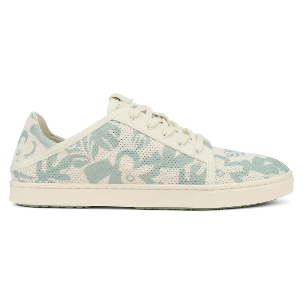 OluKai Pehuea Lī Mesh Lace-Up Sneaker Off White/Swell (Women's)