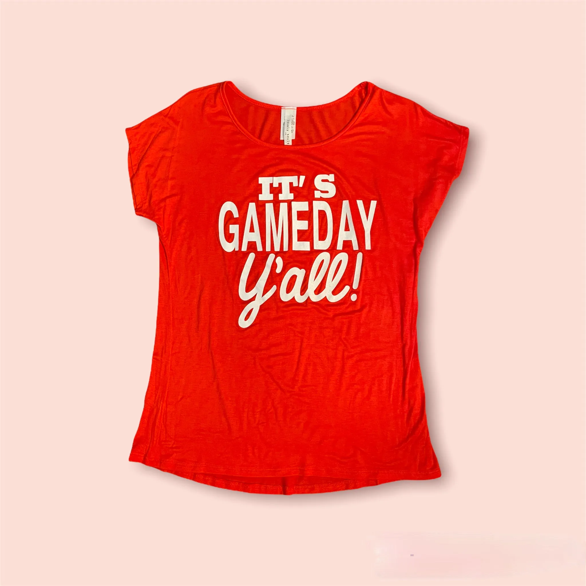 Orange “It’s Game Day Y’all” Top