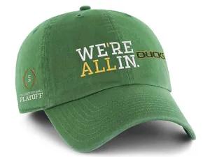 Oregon Ducks 47 Brand College Football Playoff We're All In Adj Hat Cap