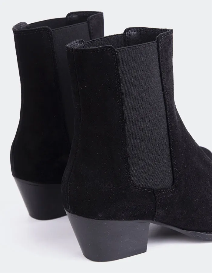 Orsogna Black Suede