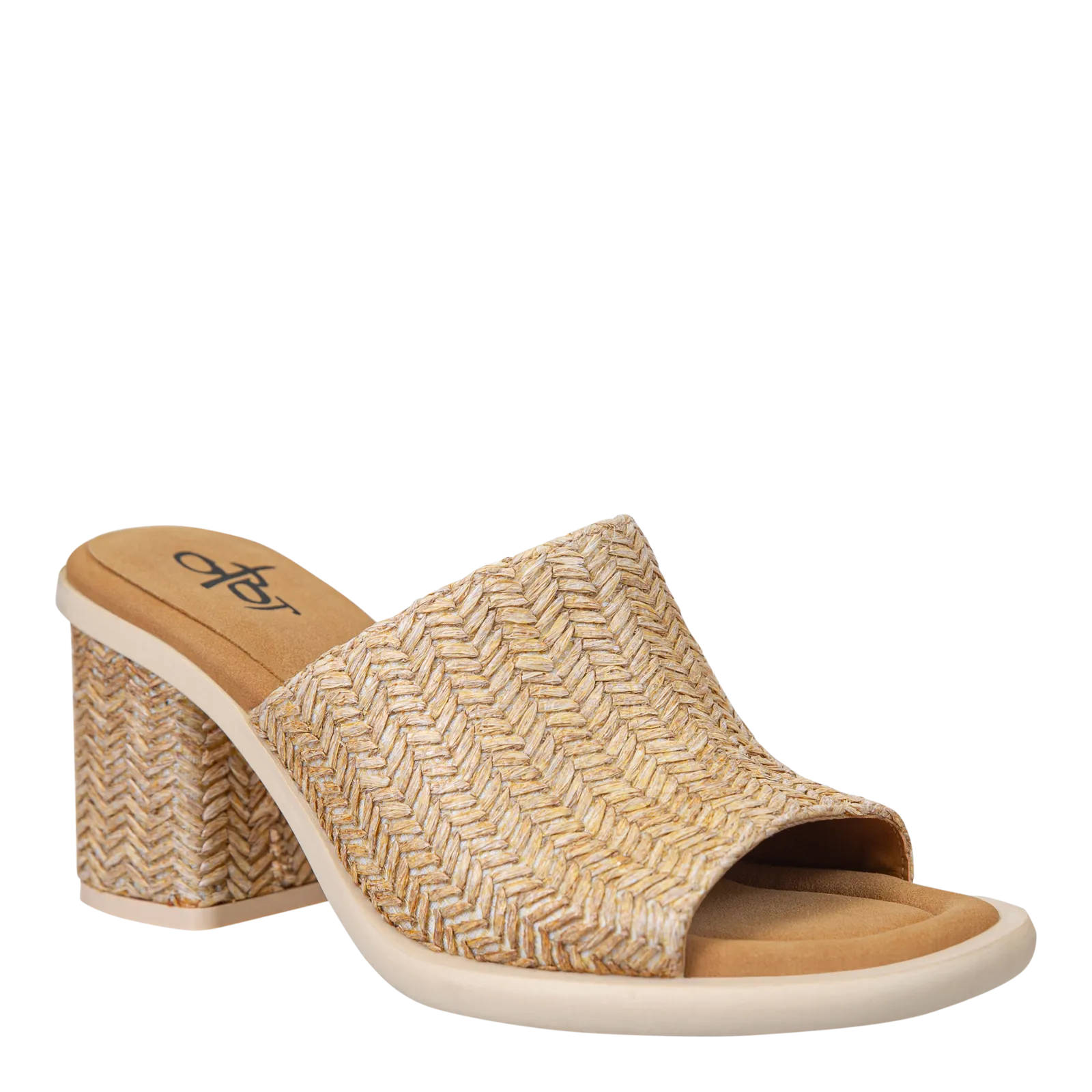 OTBT - BRAVURA in RAFFIA Heeled Sandals