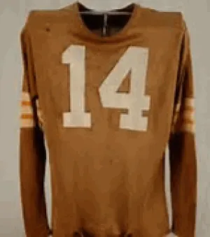 Otto Graham Cleveland Browns Long Sleeve Vintage Style Throwback Football Jersey