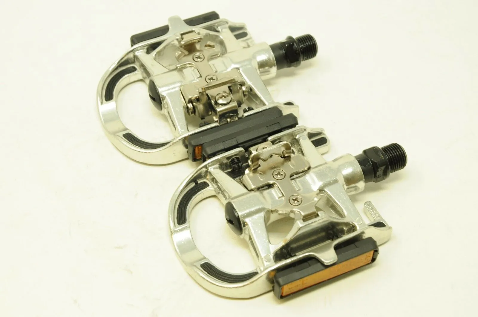 PAIR FDP DUAL FUNCTION RACE, TRAIL BIKE PEDALS SPD COMPATIBLE   CLEATS