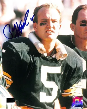 Paul Hornung Signed And Inscribed #5 8x10 (AIV)