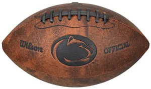 Penn State  9" Throwback Football Vintage logo