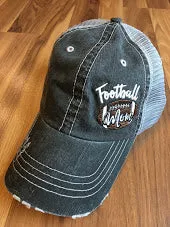 Personalized football hats FOOTBALL Mom hats Embroidered trucker caps Assorted styles