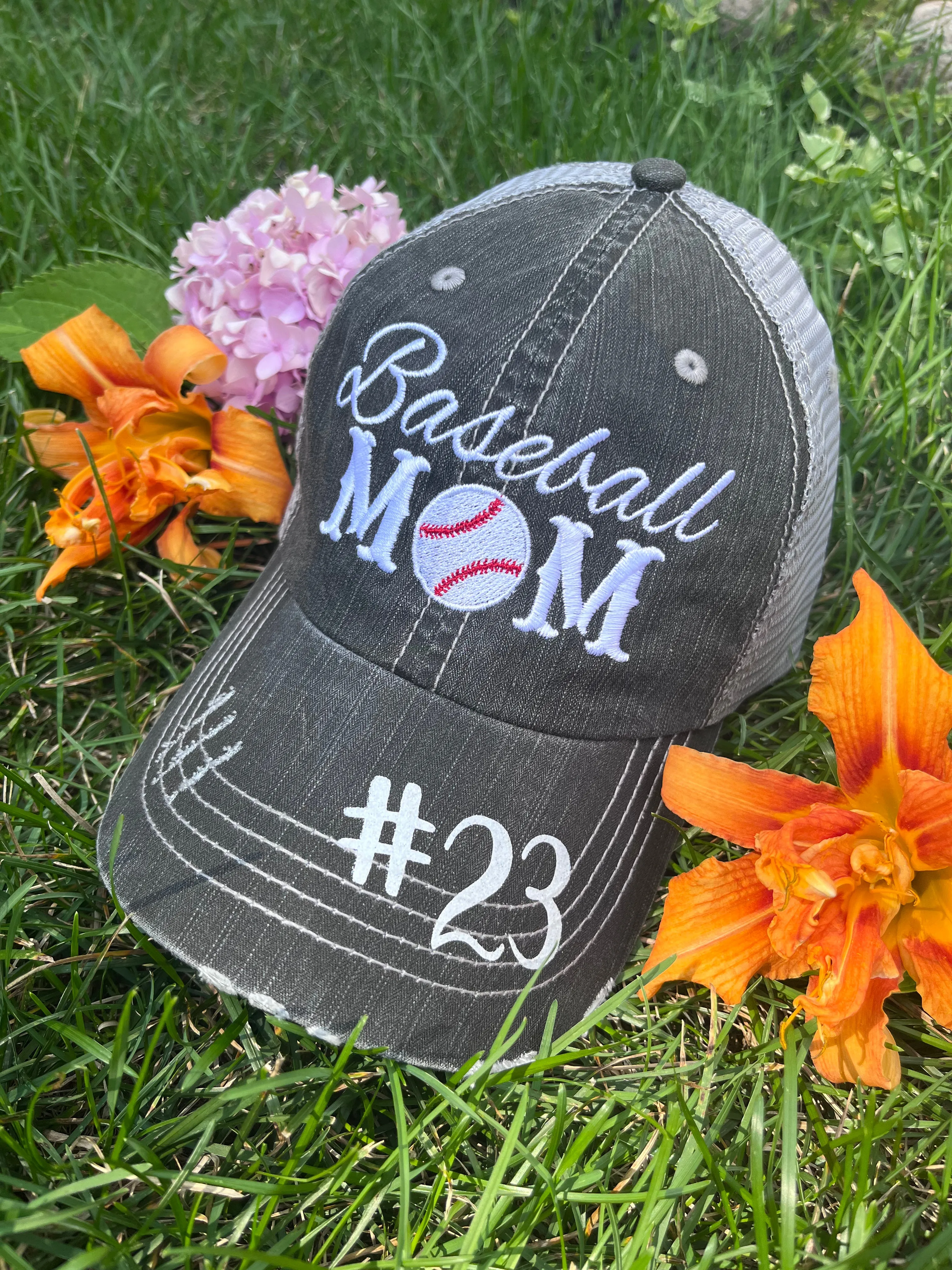 Personalized football hats FOOTBALL Mom hats Embroidered trucker caps Assorted styles