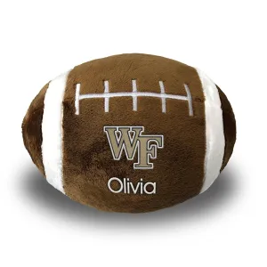 Personalized Wake Forest Demon Deacons Plush Football