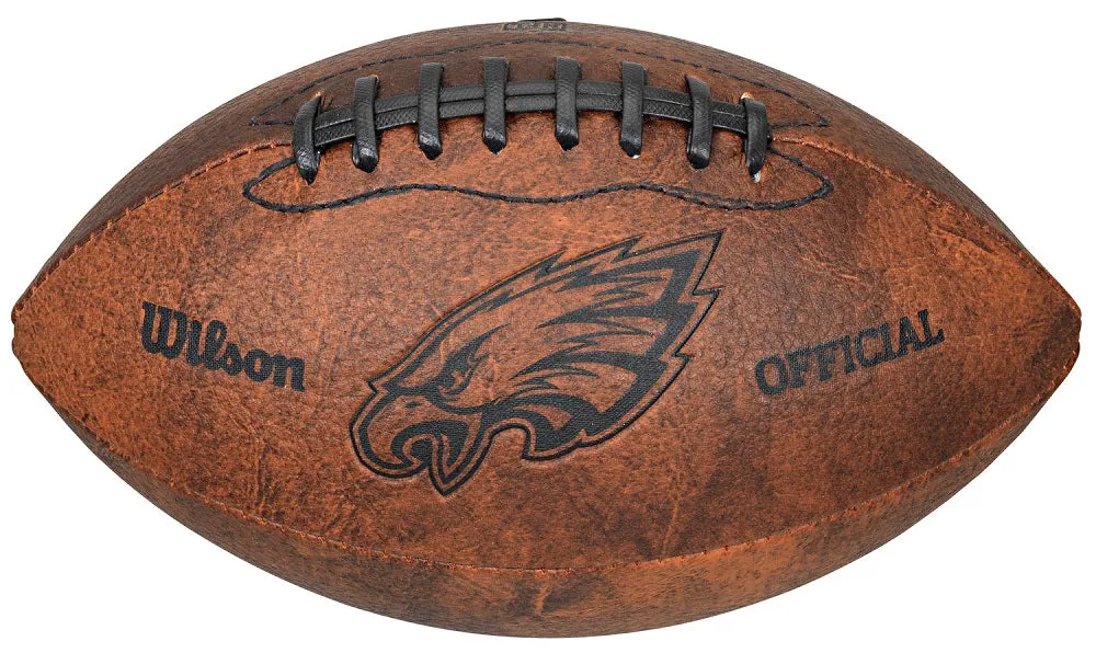 Philadelphia Eagles 9" Throwback Football Vintage logo