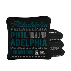 Philadelphia Football Vintage Gameday Synergy Pro Cornhole Bags