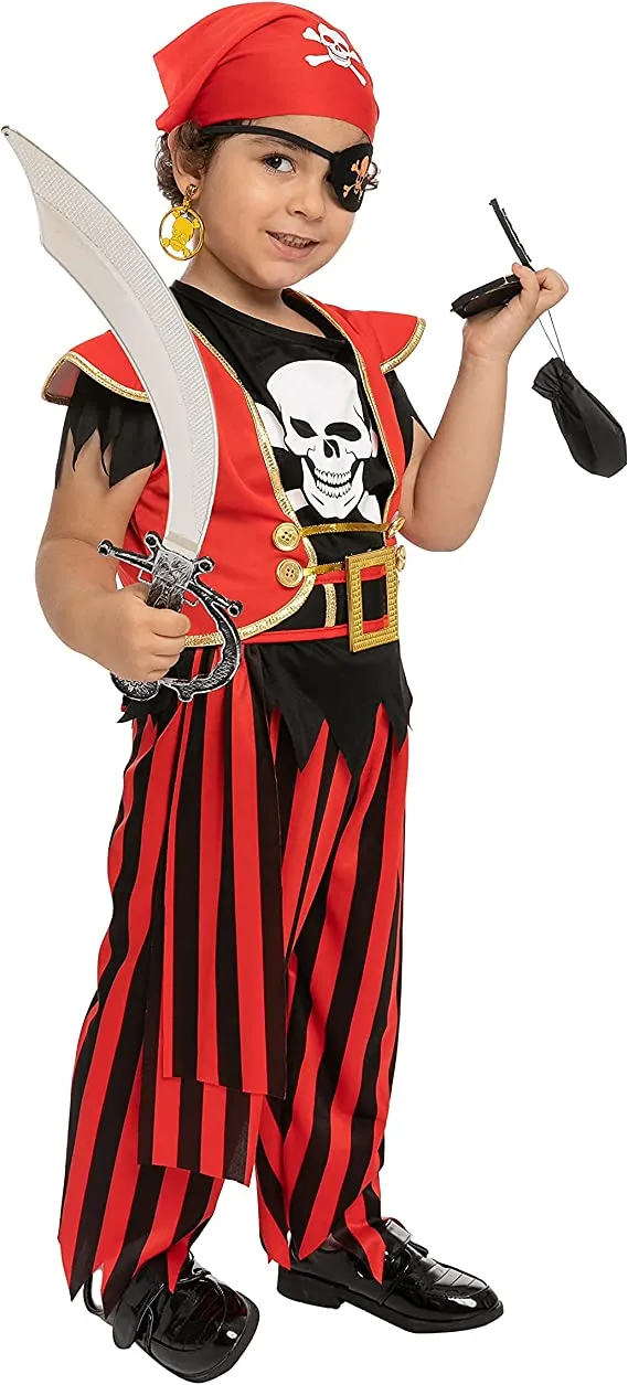 Pirate quartermaster costume - Child