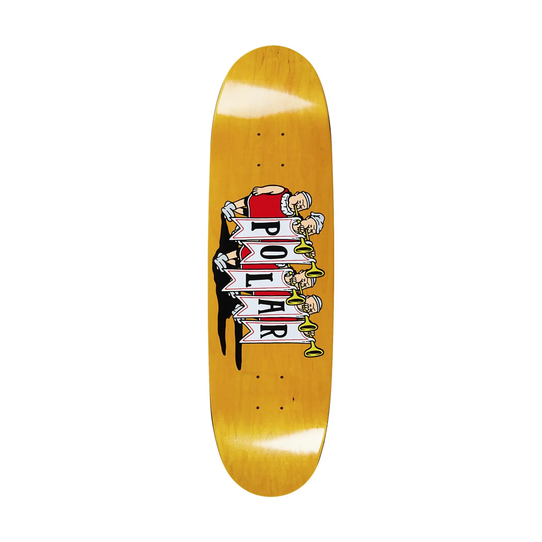 Polar Trumpets Deck Football Shape