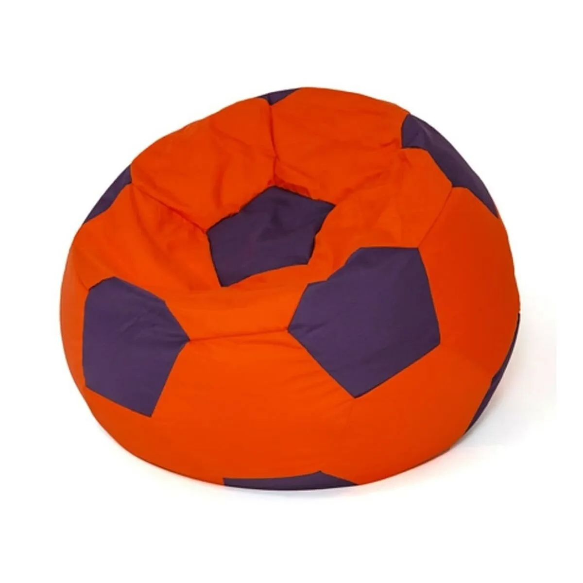 Pouffe GO GIFT Red Purple Oxford Football