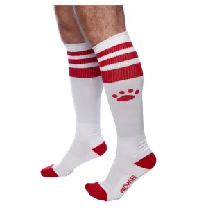 Prowler RED Football Socks White Red