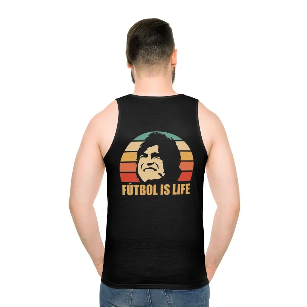 "Futbol Is Life" Unisex Tank Top | Ted Lasso Inspired