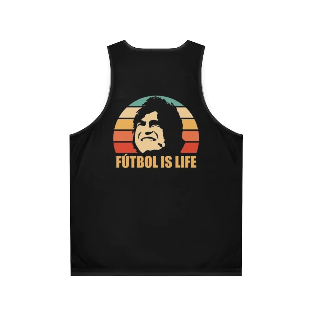 "Futbol Is Life" Unisex Tank Top | Ted Lasso Inspired