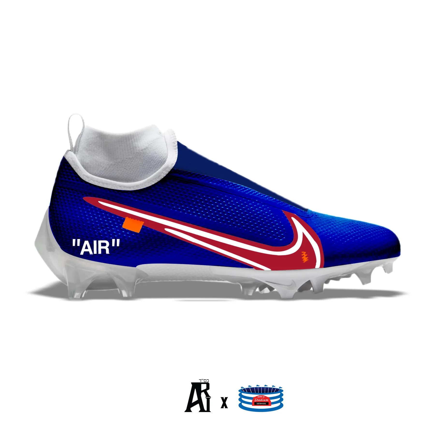 "Off-NYG" Nike Vapor Pro 360 Cleats