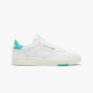 Reebok | COURT PEAK  { CLOUD WHITE / CLASSIC TEAL