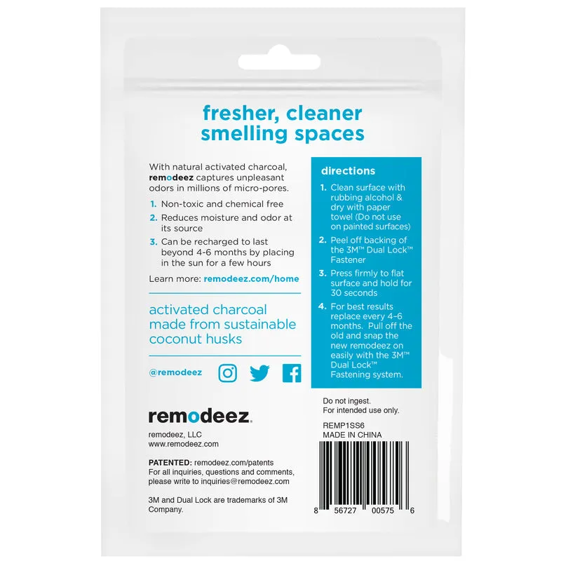 Remodeez No Scent Deodorizer 0.25 lb Solid