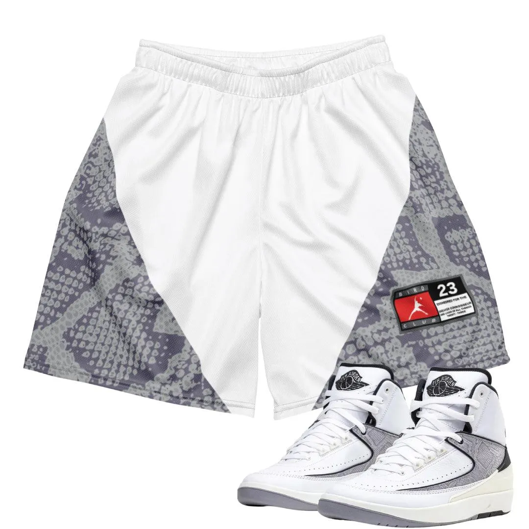 Retro 2 Python Mesh Basketball Shorts