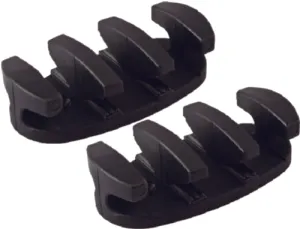 Seadog Zig Zag Cleats 4" Black Pr 043540-1 | 2024