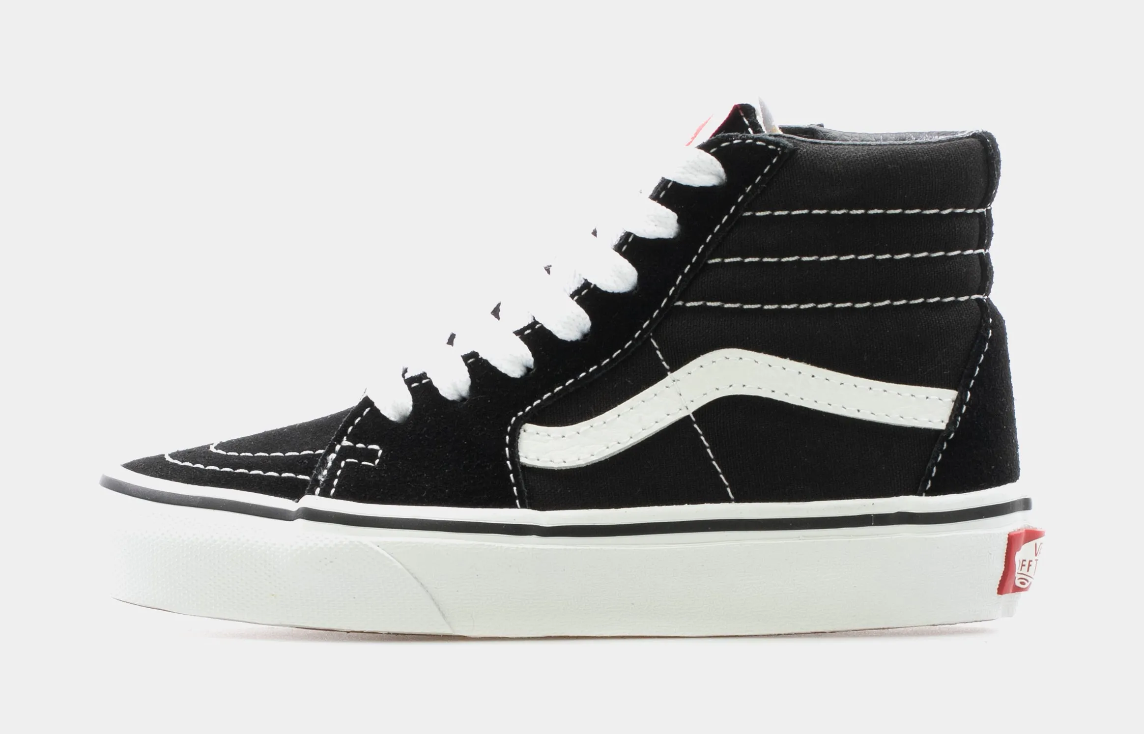 SK8 HI Preschool Skateboarding Shoes (Black)