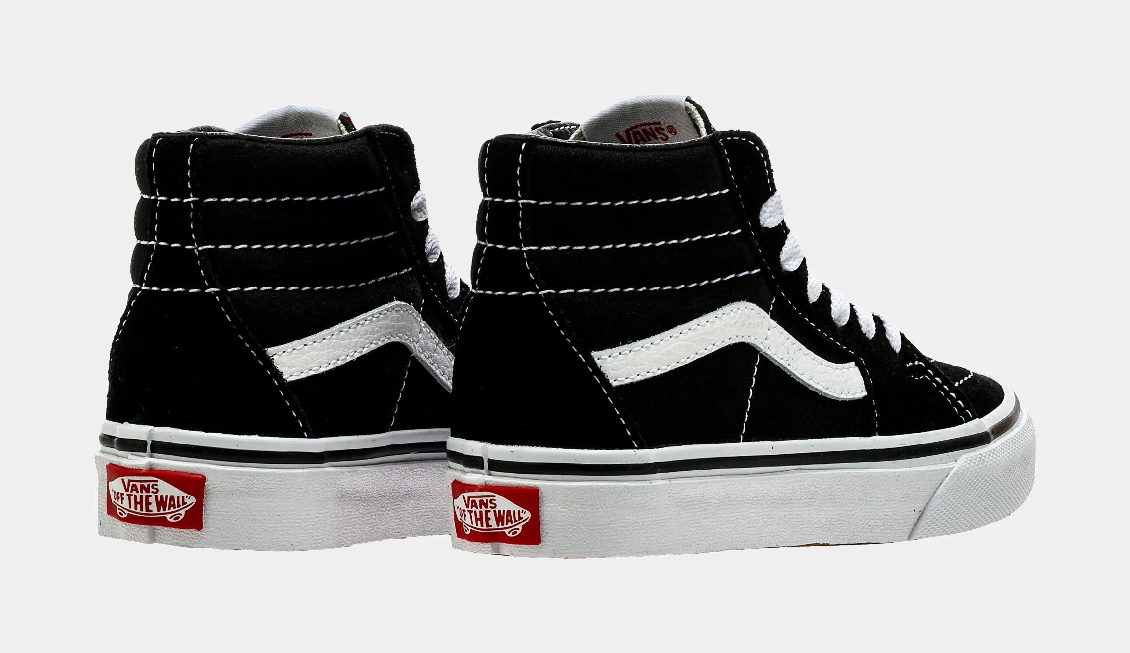 SK8 HI Preschool Skateboarding Shoes (Black)