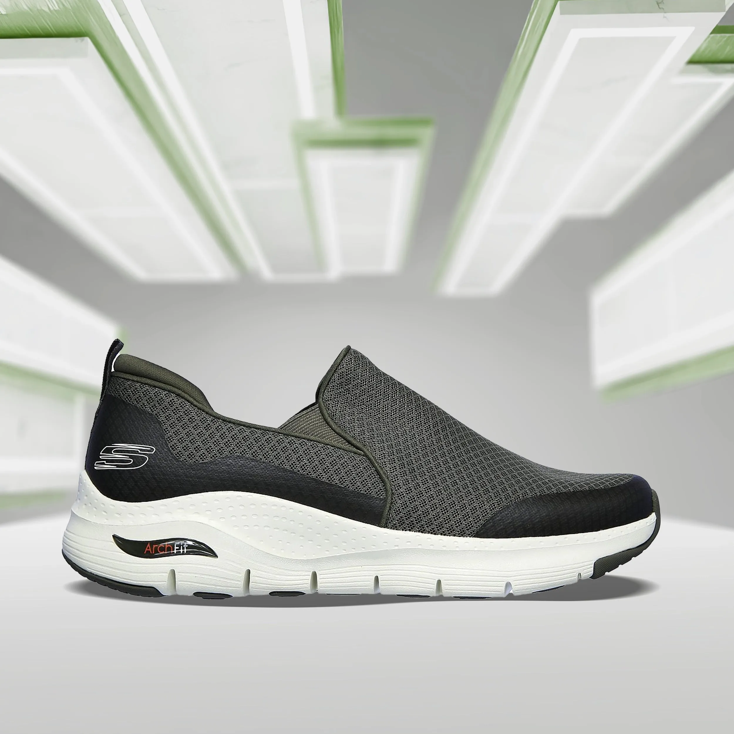 SKECHERS ARCH FIT-BANLIN (232043-OLV)