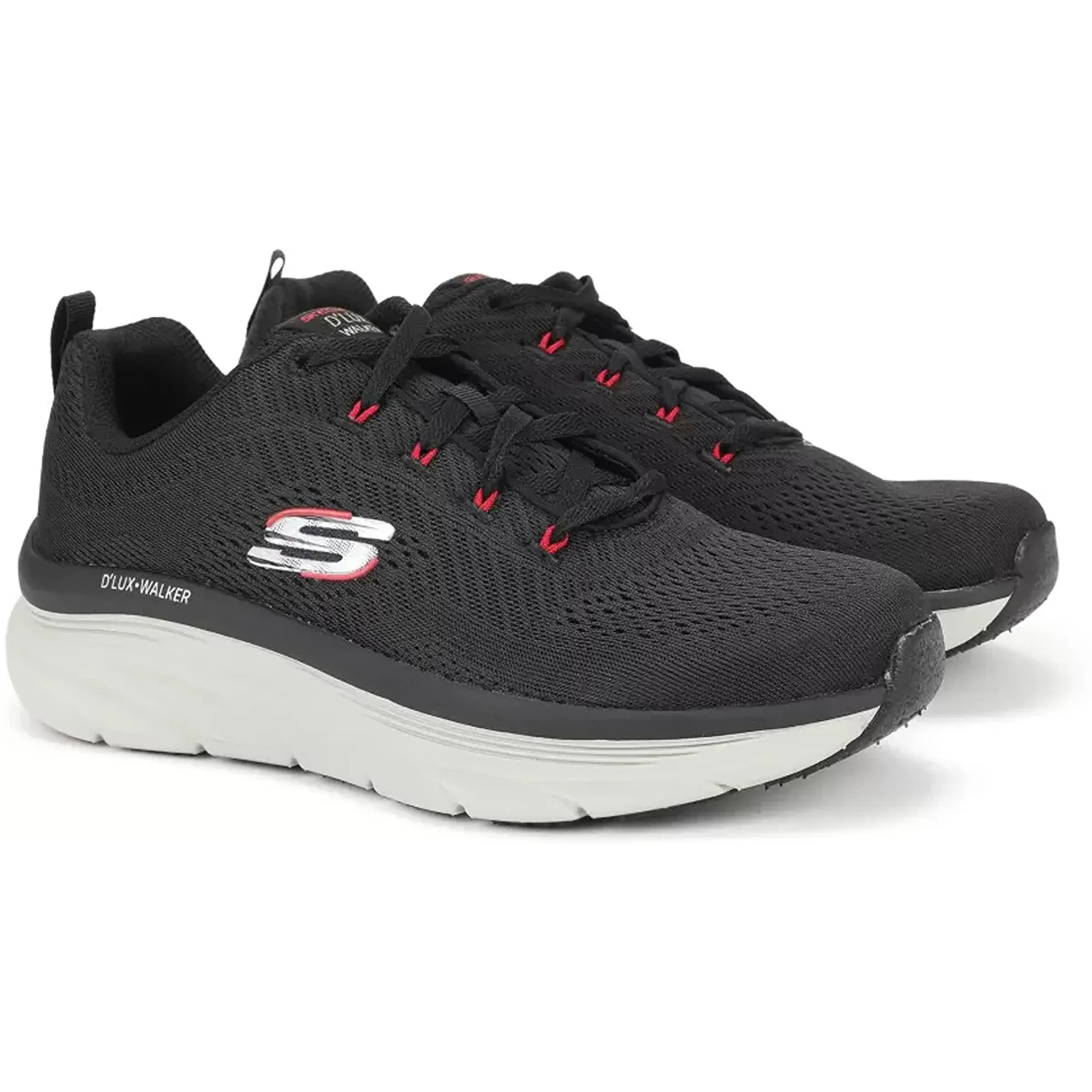 SKECHERS D'LUX WALKER - MEERNO (232364-BKRD)