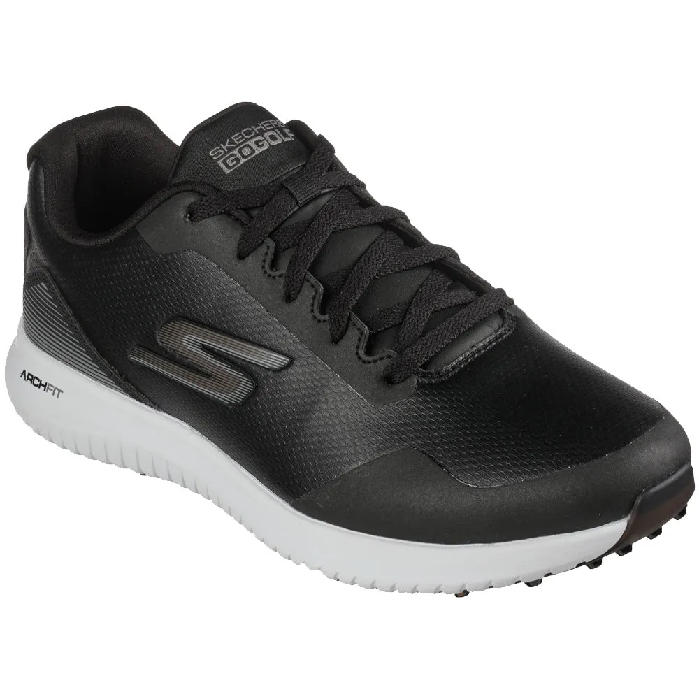 Skechers Go Golf Max 2 Spikeless Waterproof Shoes - Black/White