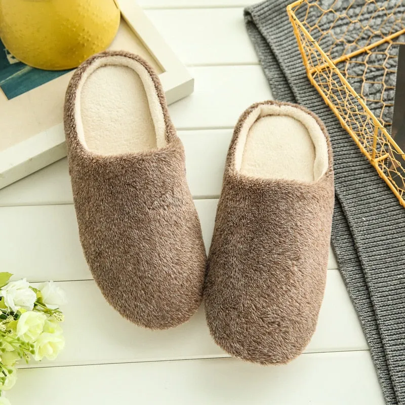 Slippers Women 2022 Indoor House plush Soft Cute Cotton Slippers Shoes Non-slip Floor Home Slippers Women Slides For Bedroom