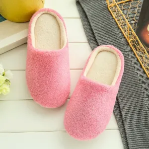 Slippers Women 2022 Indoor House plush Soft Cute Cotton Slippers Shoes Non-slip Floor Home Slippers Women Slides For Bedroom