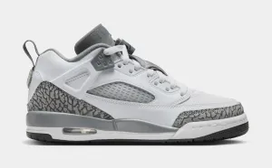 Spizike Low Grade School Basketball Shoes (White/Anthracite/Wolf Grey/Cool Grey)